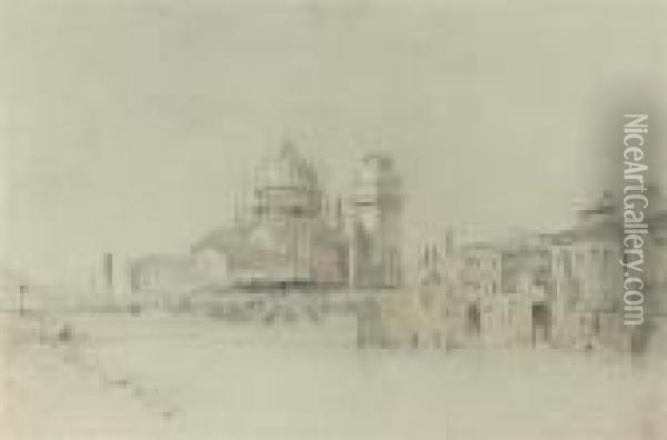 San Giorgio Maggiore, Verona Oil Painting - Harry John Johnson
