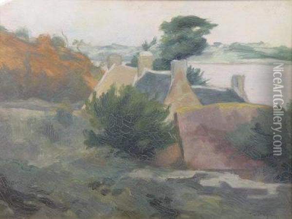 Trestrignel, Britanny Oil Painting - Fernand Louis Gottlob
