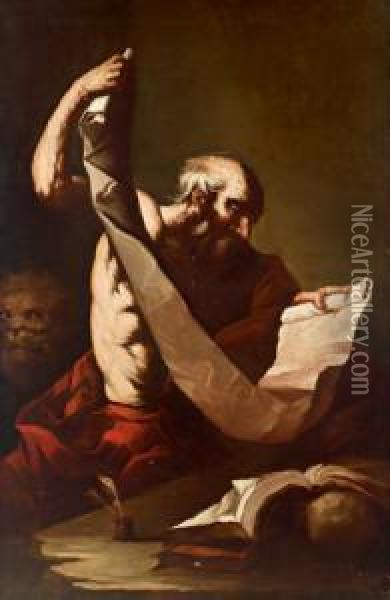 San Girolamo Oil Painting - Agostino Scilla
