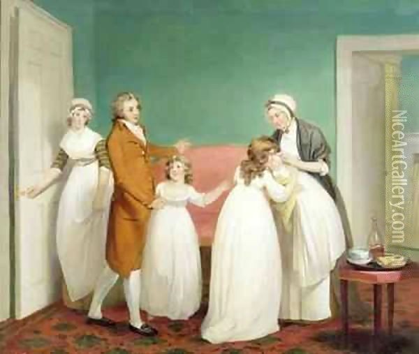 Birth of the Heir Oil Painting - William Redmore Bigg