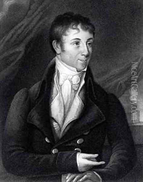 Charles Brockden Brown 1771-1810 Oil Painting - William Dunlap