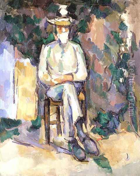 The Old Gardener Oil Painting - Paul Cezanne