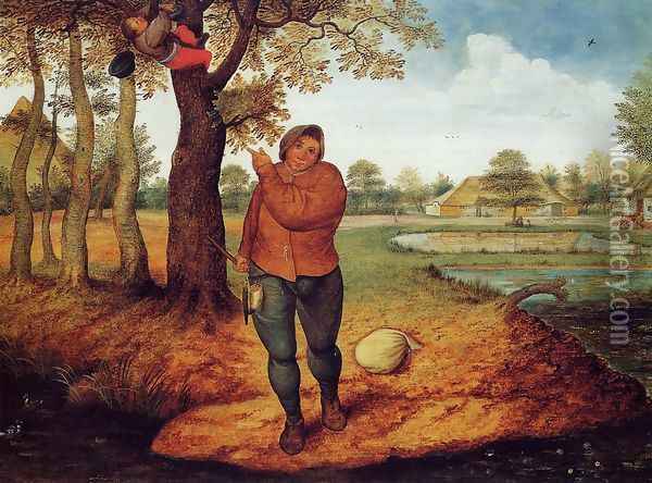 The Beater Oil Painting - Pieter the Elder Bruegel