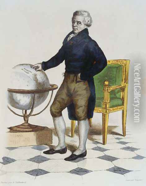 Pierre Simon 1747-1825 Marquis de Laplace Oil Painting - Guilleminot, Armand