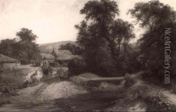A View Near Killarney Oil Painting - Samuel Bough