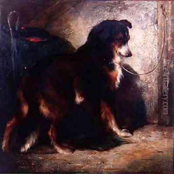 The Shepherds Collie Oil Painting - Edwin Douglas