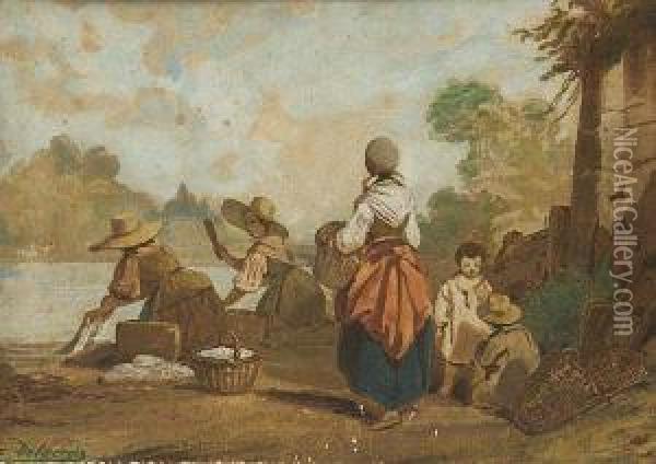 Nad Rzeka Oil Painting - Auguste Delacroix