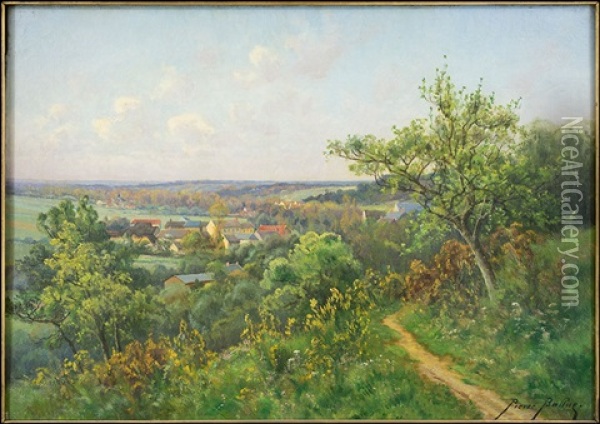 Country Landscape Oil Painting - Pierre-Ernest Ballue