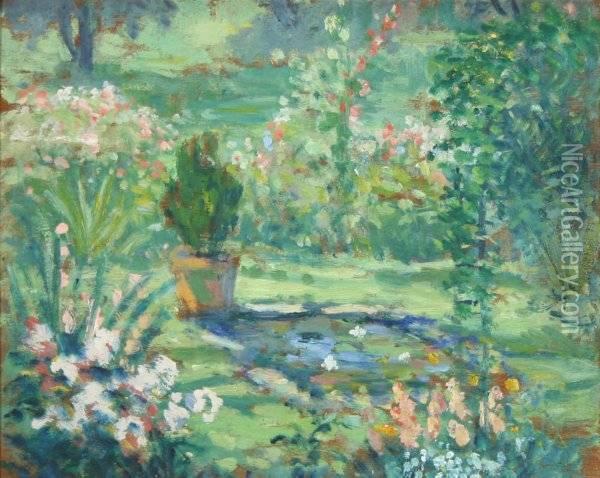 Springtime Blooms Oil Painting - Clara Fairfield Perry