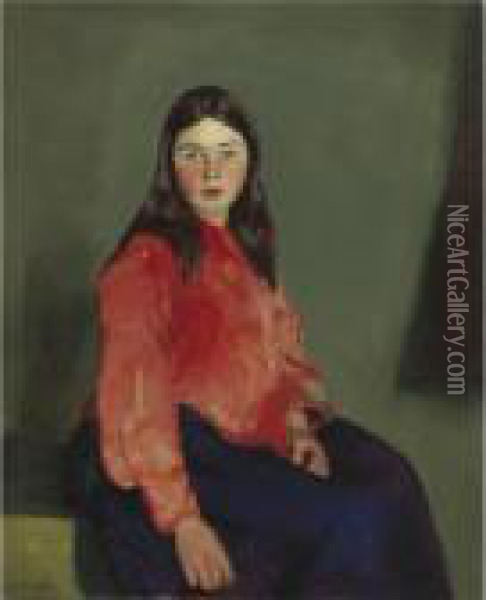 Mary Of Connemara Oil Painting - Robert Henri
