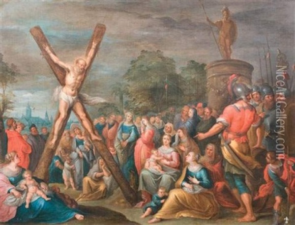 Le Martyre De Saint Andre Oil Painting - Frans Francken III