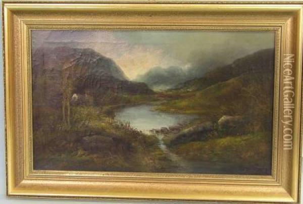 See In Bergiger Landschaft Oil Painting - Edith Nevil