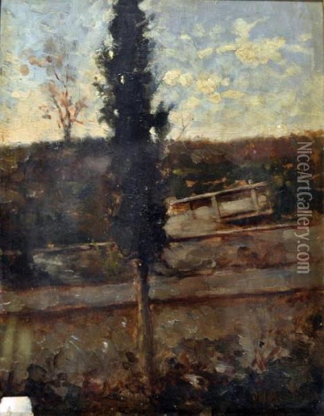 Tramonto Oil Painting - Giovanni Del Re