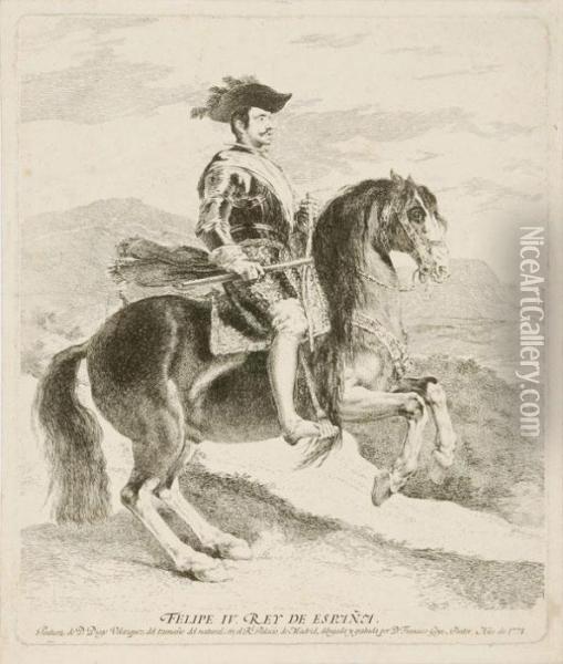 Felipe Iv, Rey De Espana Oil Painting - Francisco De Goya y Lucientes