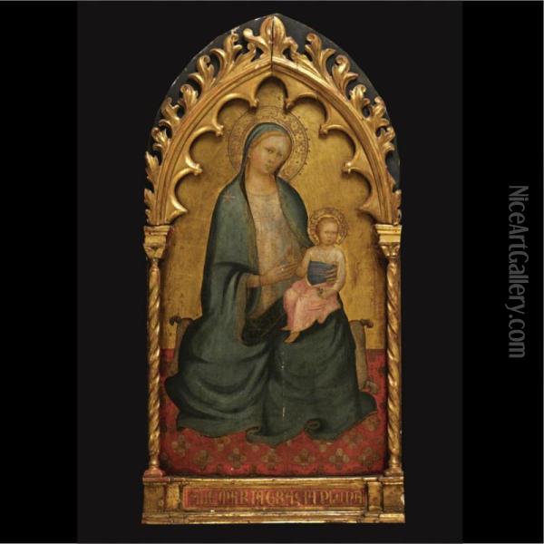 Madonna And Child Oil Painting - Ventura Di Moro