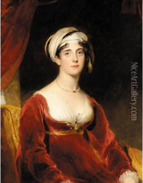 Portrait Of Anne Perry Oil Painting - Sir Thomas Lawrence