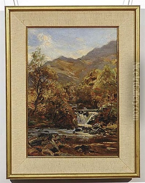 Mountain Landscape Oil Painting - Robert Payton Reid
