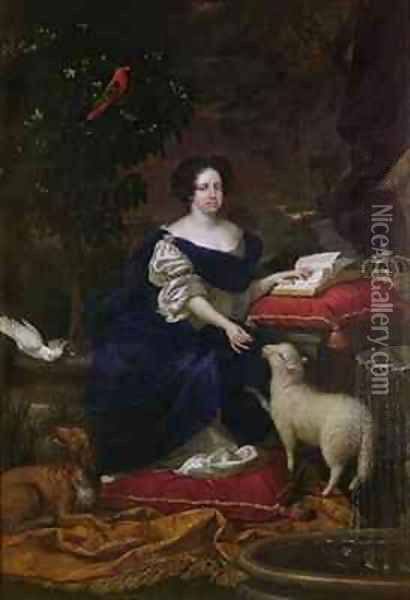 Catherine of Braganza Oil Painting - Bartolomeo Gennari
