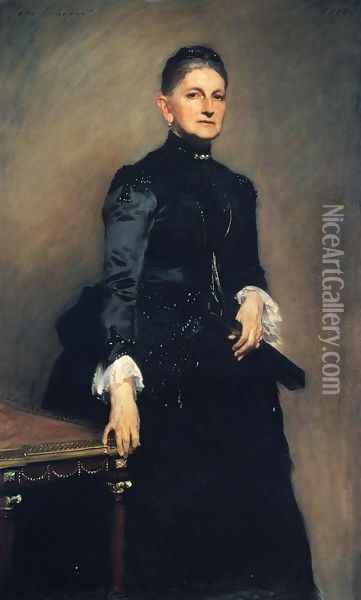 Mrs. Adrian Iselin Oil Painting - John Singer Sargent