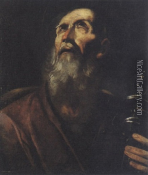 San Paolo Oil Painting - Gian Lorenzo Bernini