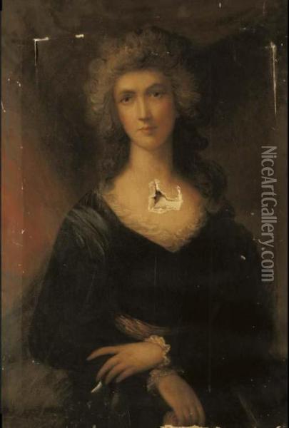 Portrait Of Lady Anne Rawdon Oil Painting - Thomas Gainsborough