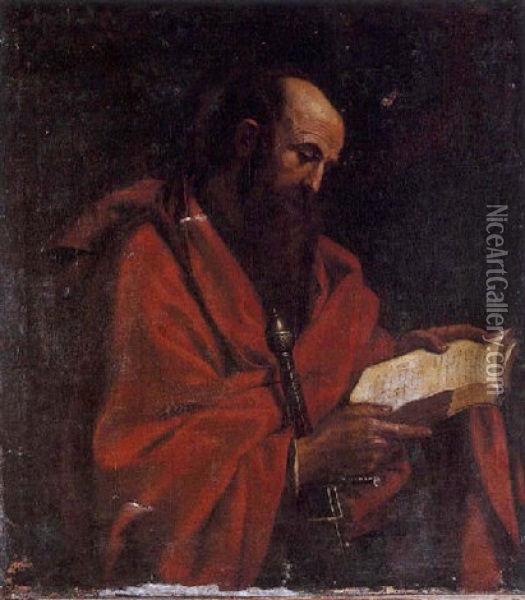 Saint Paul Oil Painting -  Guercino