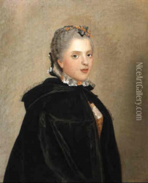 Sophie De France Oil Painting - Jean Etienne Liotard