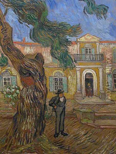Hôpital Saint-Paul à Saint-Rémy 1889 Oil Painting - Vincent Van Gogh