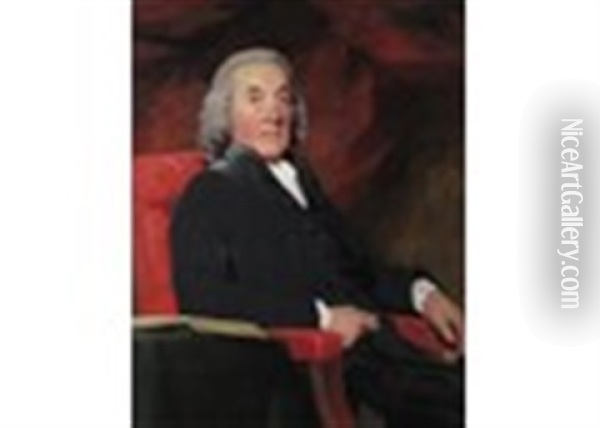 Portrait Of The Reverend James Lindsay Of Pinkieburn Oil Painting - Sir Henry Raeburn