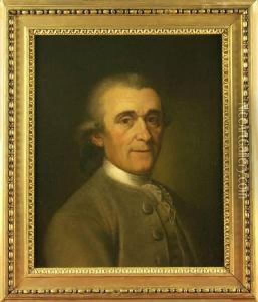 Portrait Of Dr. William Hunter Oil Painting - Jean-Baptiste-Simeon Chardin