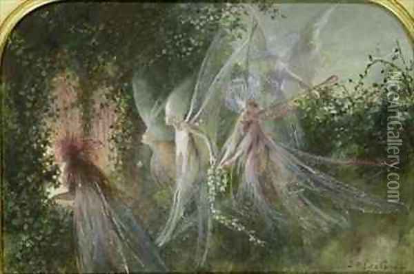 Fairies at a Window Oil Painting - John Anster Fitzgerald