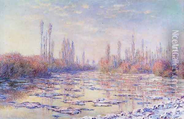 Floating Ice Oil Painting - Claude Oscar Monet