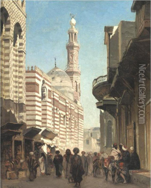 Cairo Oil Painting - Alberto Pasini