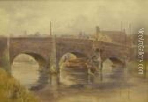 Bishops Bridge Oil Painting - Stephen John Batchelder