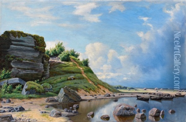 Calm Before The Storm Oil Painting - Lennart Forsten