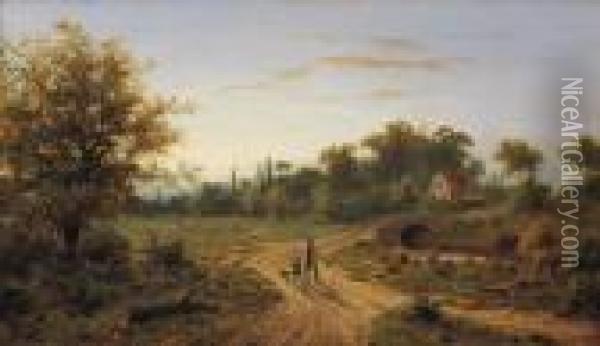 Near Stadford Oil Painting - William Henry Mander