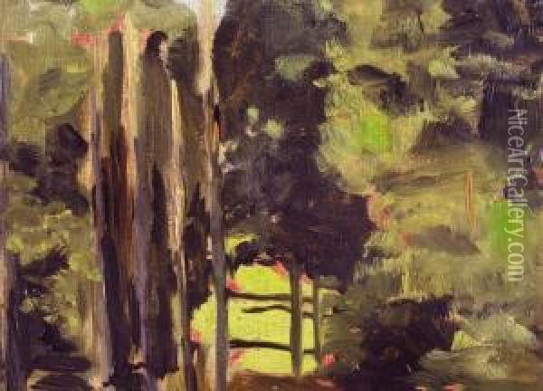 Waldlandschaft Oil Painting - Valentin Aleksandrovich Serov