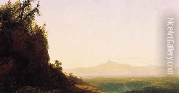 Mount Chocorua I Oil Painting - John Frederick Kensett
