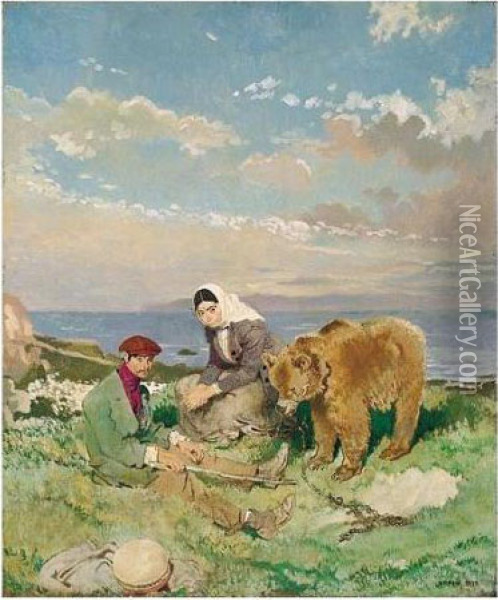 The Hungarians Oil Painting - Sir William Newenham Montague Orpen