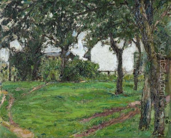 Garten Oil Painting - Martin Brandenburg