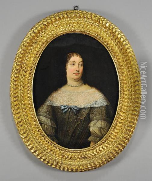 Ritratto Di Elisabetta Duchessa Di Chaulnes Oil Painting - Jacob Ferdinand Voet