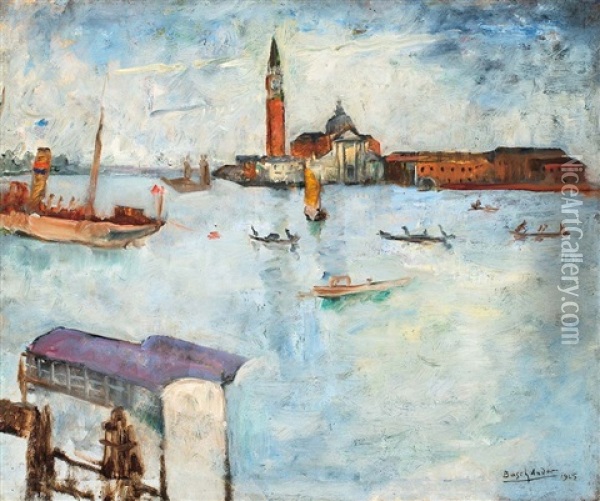 Venice Oil Painting - Andor Basch