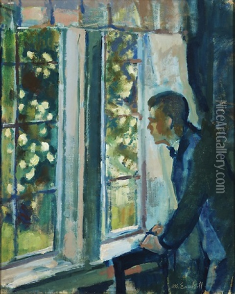 By The Window Oil Painting - Magnus Enckell