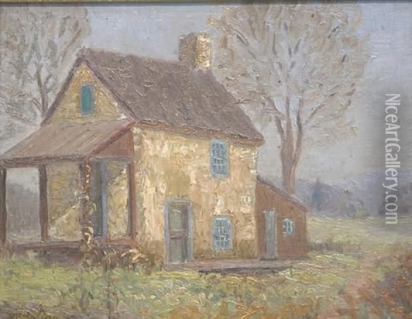 Guest House Oil Painting - Roscoe Clarence Magill