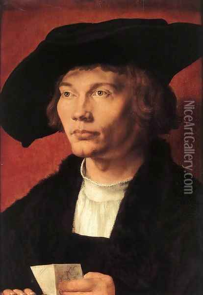 Portrait of Bernhard von Reesen 2 Oil Painting - Albrecht Durer