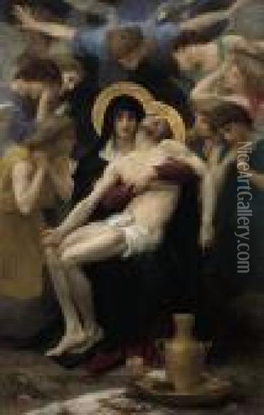Pieta Oil Painting - William-Adolphe Bouguereau