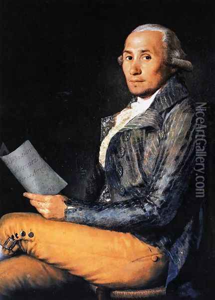 Sebastian Martinez Oil Painting - Francisco De Goya y Lucientes