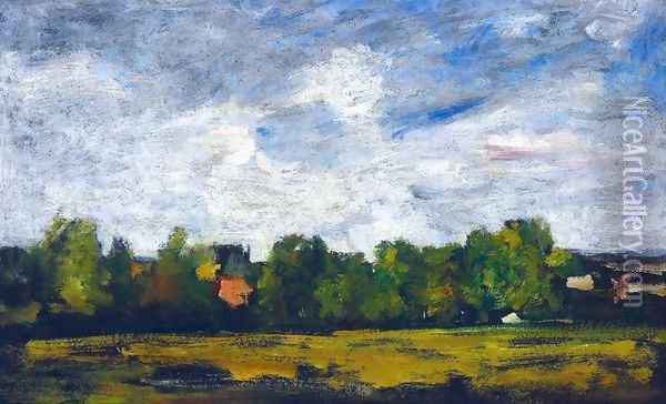 Landscape Oil Painting - Eugene Boudin