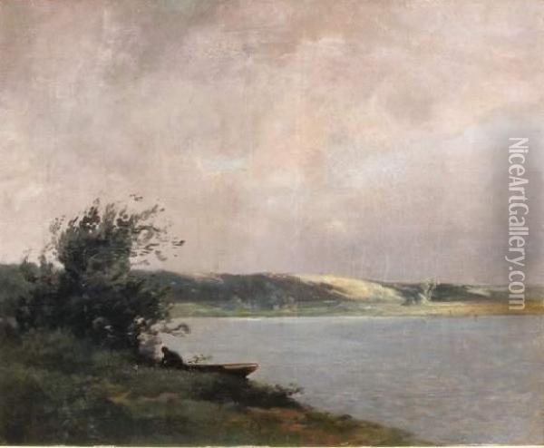 La Barque Oil Painting - Gustave Maincent