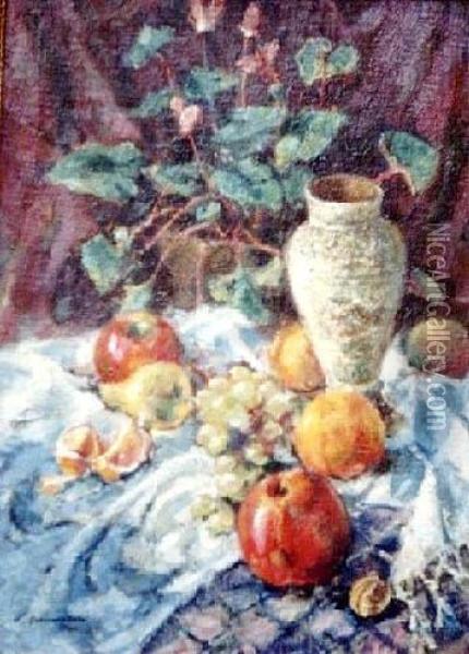 Martwa Natura (1937) Oil Painting - Aleksander Boba